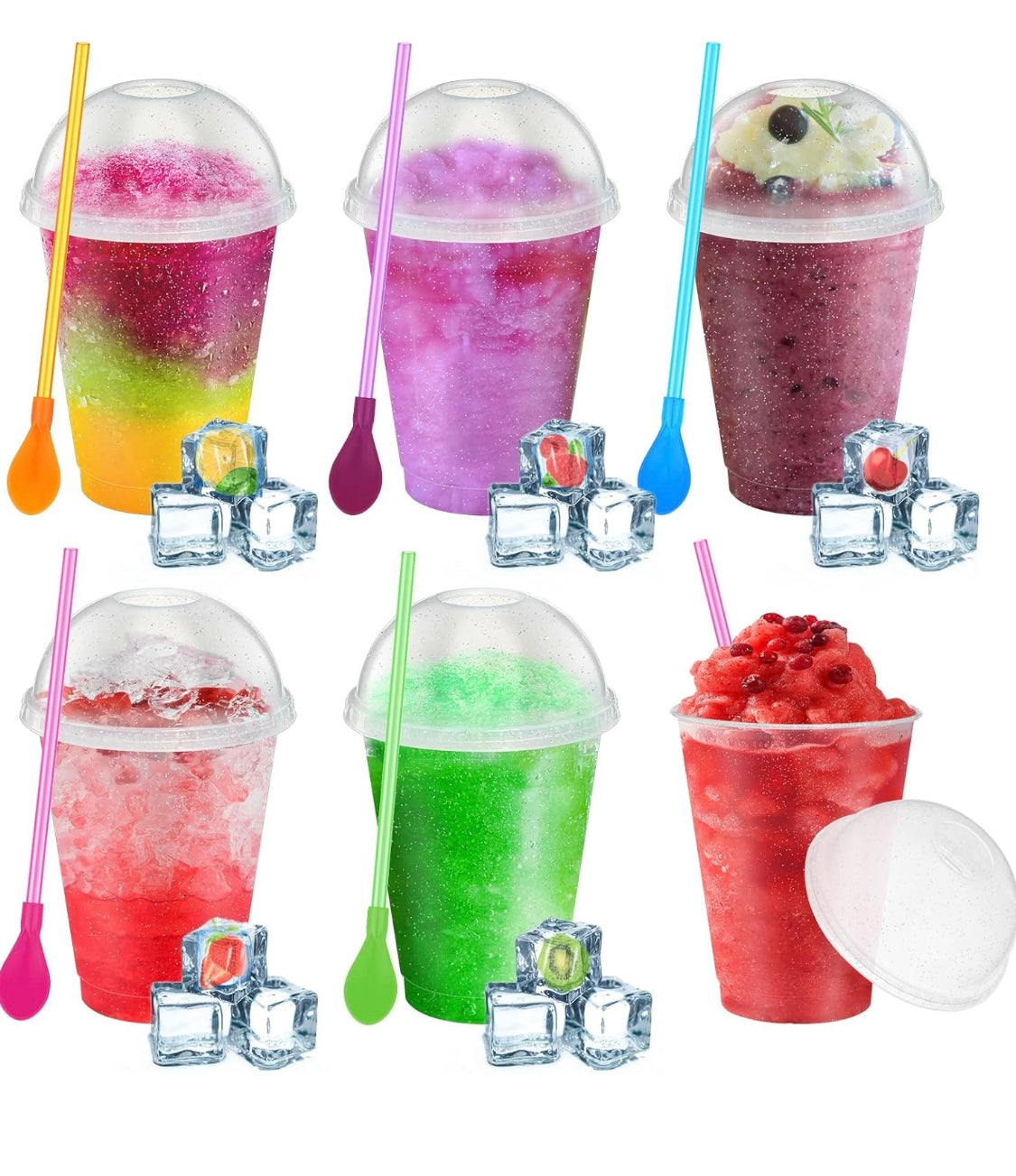 Machine a slush a deux réservoirs