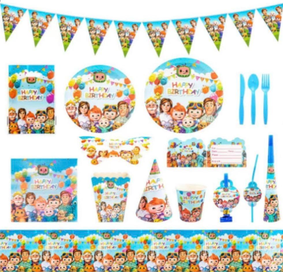 Vaisselle et décorations: Cocomelon - Air 2 jeux Badaboum