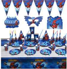 Vaisselle et décorations: Spiderman - Air 2 jeux Badaboum