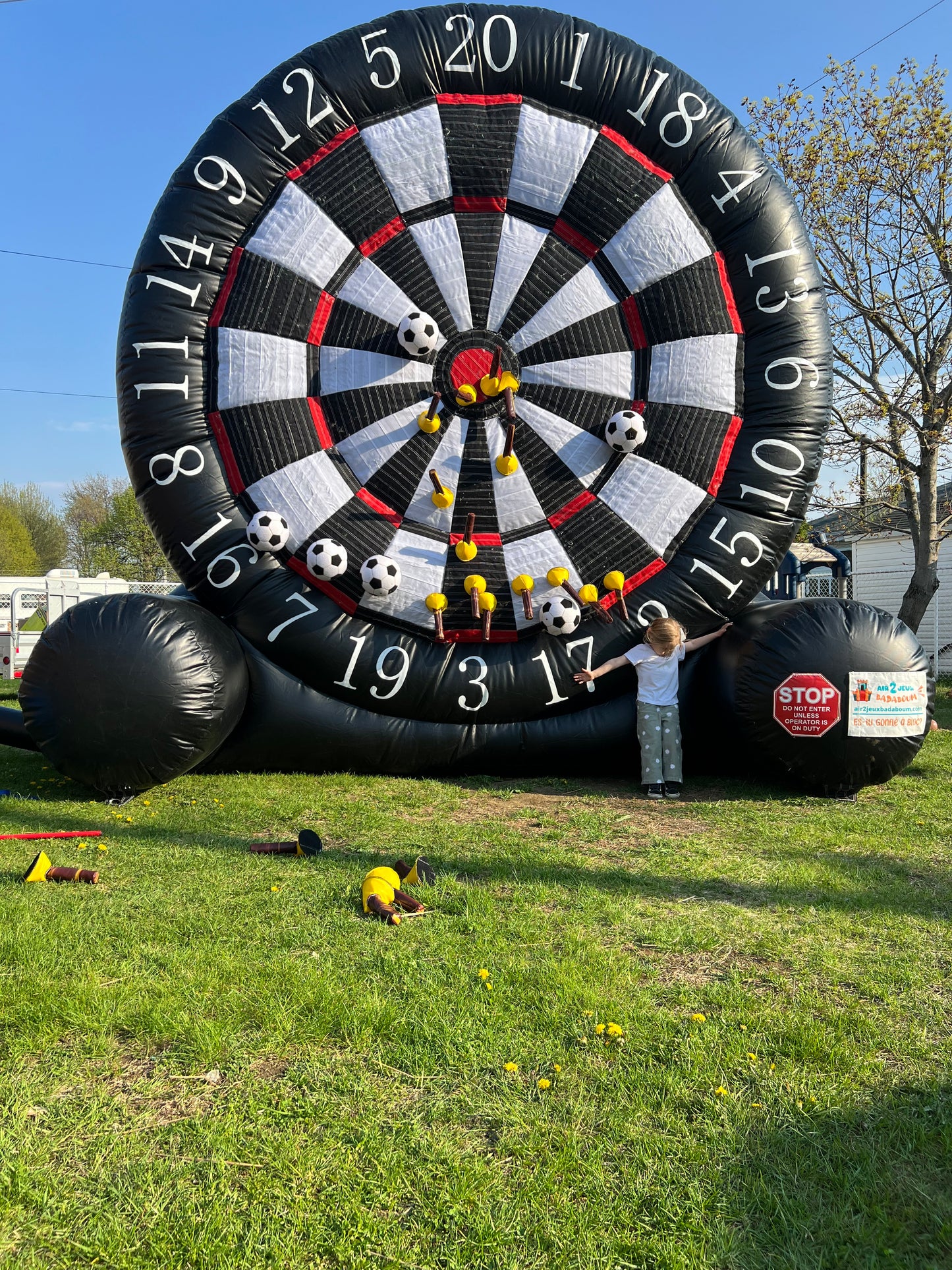 Jeu de fléchettes/soccer  visez le Bullseye!!!!(nouvel arrivage)