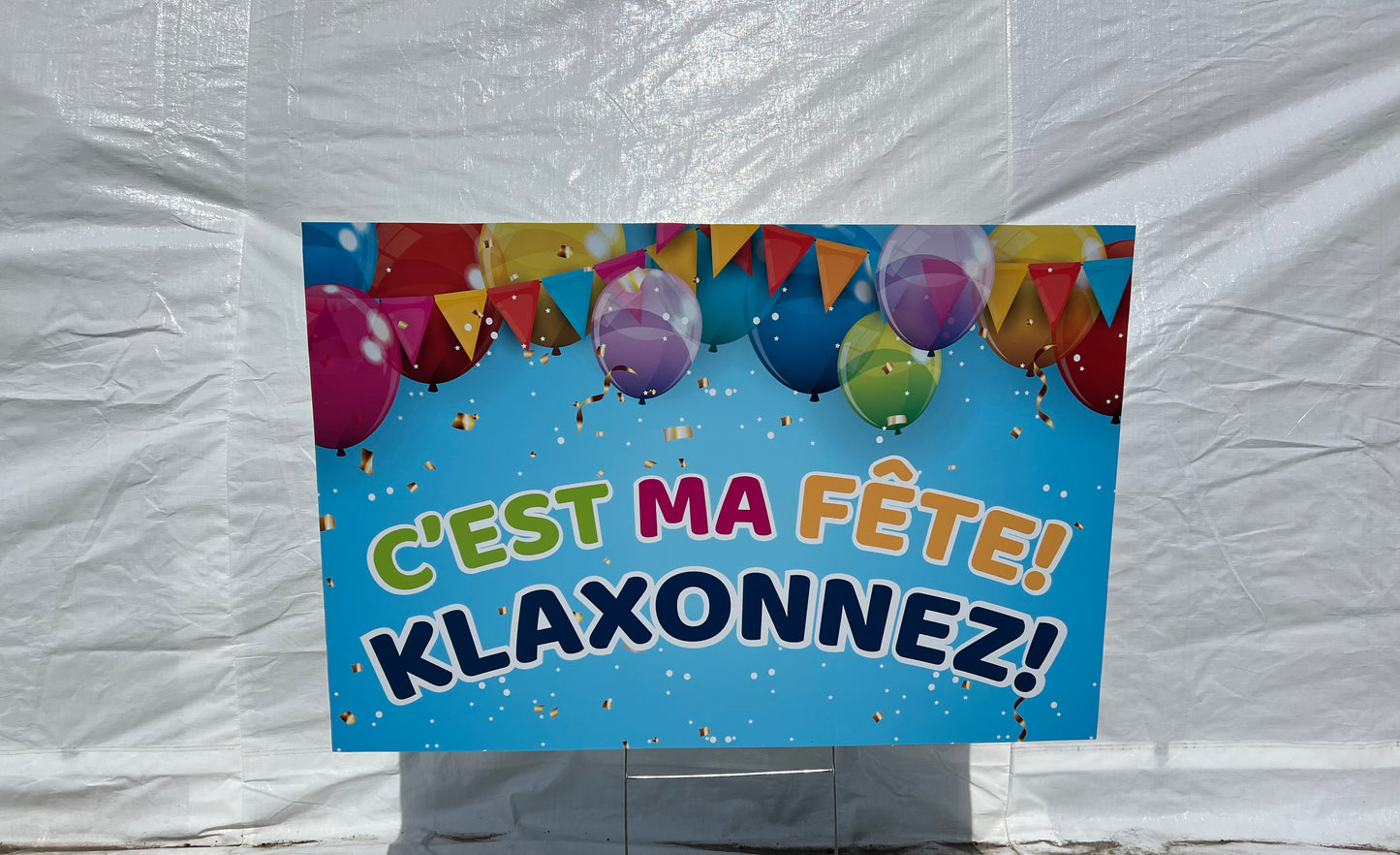 Affiche c'est ma fête